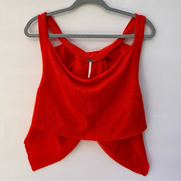 Free People Big Bow Cashmere Tank Top - Picture 7 of 7